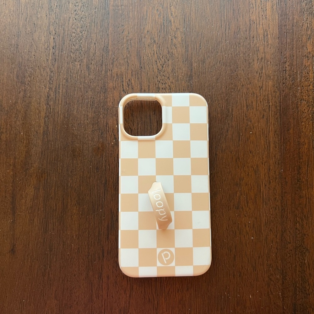 Plaid Tan Loopy Case